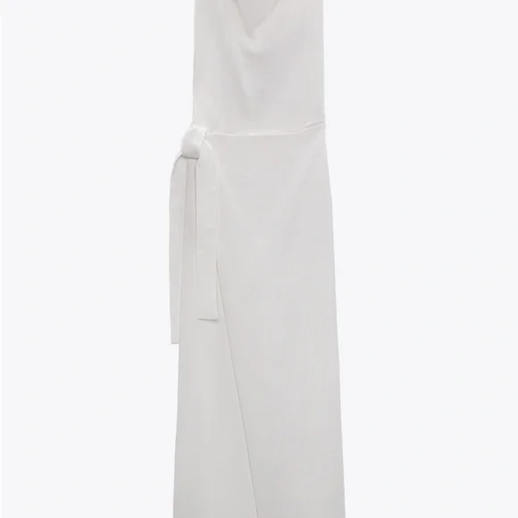 Zara jumpsuit white romper kaftan - Picture 10 of 13